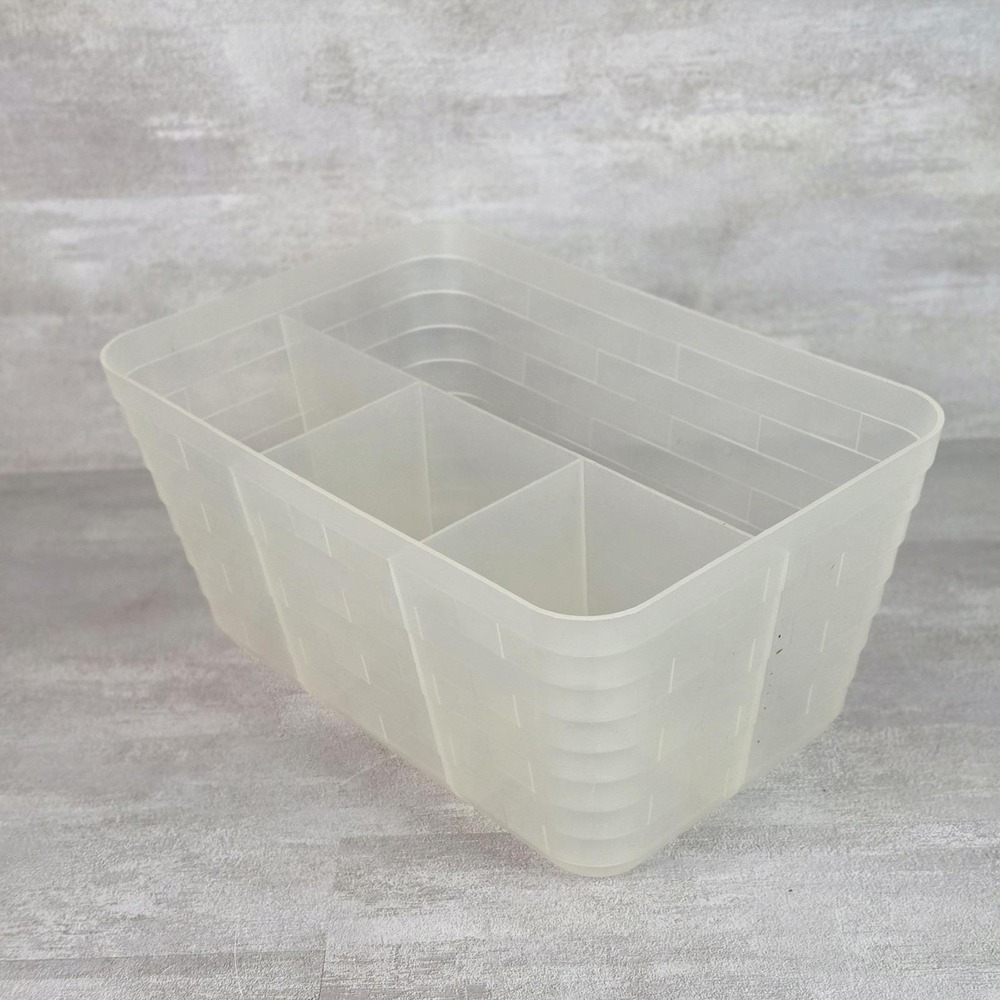 Longaberger Spring Basket Clear 4 Way Divided Insert Protector 41181